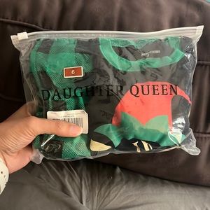 DAUGHTER QUEEN Boys Pajamas 4 Pieces Long Set 100% Cotton Sleep